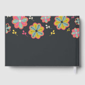 Livre D'or Mariage Super rétro de la puissance 70 (Verso)