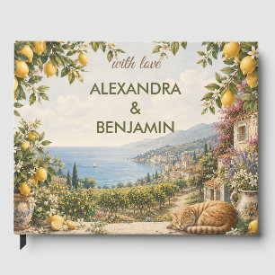 Livre D'or Mariage sur la Côte d'Amalfi Italien Citron & Médi
