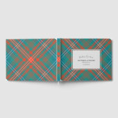 Livre D'or Mariage sur mesure Tartan Rustique Wilson Plaid (Complet)