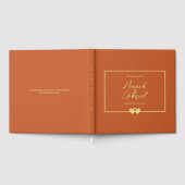 Livre d'or mariage Terracotta (Complet)