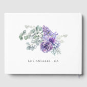 Livre D'or Mariage Tropical Eucalyptus Succulents (Verso)