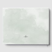 Livre D'or mariage tulipe aquarelle (Verso)