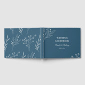Livre D'or Marine Corner Floral Boho Mariage (Complet)