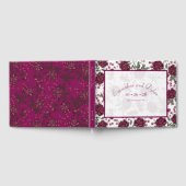 Livre D'or Maroon Rose Wedding (Complet)