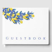 Livre D'or Méditerranée-citrons-Mariage (Recto)