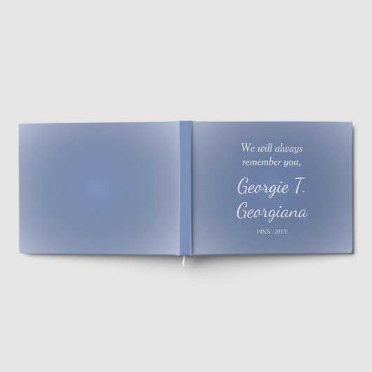 Livre d'or Mémoires simples et respectueuses (Complet)