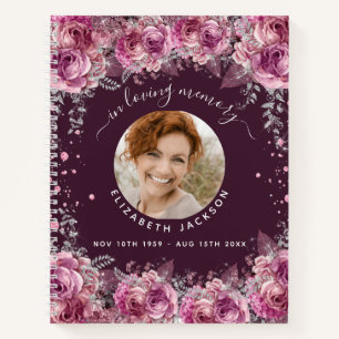 Livre d'or mémorial boucherie florales photo funér