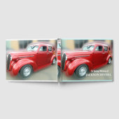 Livre D'or Mémorial de la voiture classique rouge (Complet)