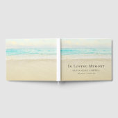 Livre D'or Mémorial de l'océan de plage ou funérailles (Complet)