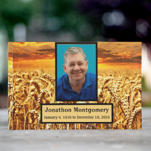 Livre D'or Mémorial des agriculteurs du champ d'or du blé