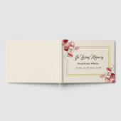 Livre D'or Mémorial funéraire | Photos d'aquarelle (Complet)