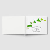 Livre D'or Mémorial funéraire vert anglais Ivy Vine (Complet)