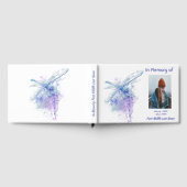 Livre d'or Mémorial Libellule Nature (Complet)