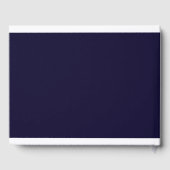 Livre D'or Mémorial photo en or violet (Verso)