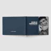 Livre D'or Mémorial photo personnalisé moderne et simple (Complet)