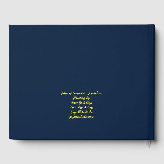 Livre D'or Men of Commerce (Verso)