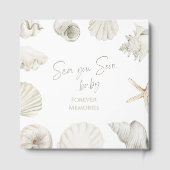 Livre D'or Mer bientôt baby shower (Verso)