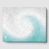 Livre D'or "Mer le jour" vague océanique (Verso)