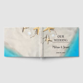 Livre D'or Mer tropicale plage d'étoiles de mer Mariage (Complet)