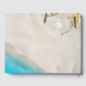 Livre D'or Mer tropicale plage d'étoiles de mer Mariage (Verso)