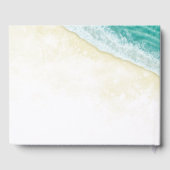 Livre D'or Merci Compass mariage Destination Passport (Verso)