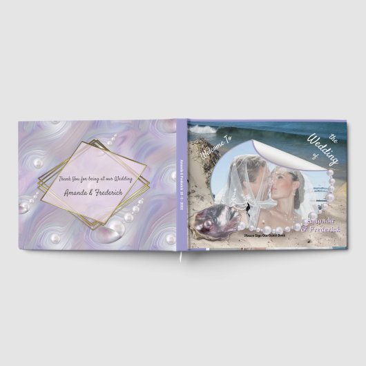 Livre D'or Mère des perles fusionnées comme des perles liquid (Complet)