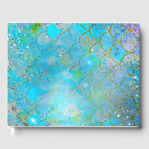 Livre D'or Mermaid Iridescente Pearl Shimmer Parties scintill