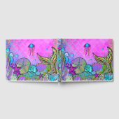 Livre D'or Mermaiers & Sea Shells Pink Sparkly Party (Complet)