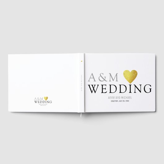 Livre D'or Messages et signatures mariages blancs (Complet)