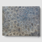 Livre D'or Michigan Petoskey Stone Design (Verso)