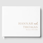 Livre D'or Mieux ensemble ! Mariage blanc (Recto)