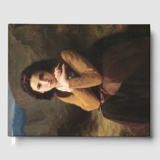 Livre D'or Mignon Innocence d'une adolescente, Bouguereau (Recto)
