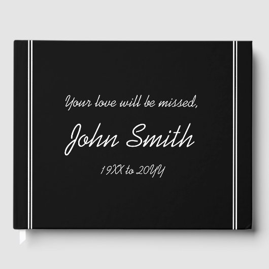 Livre d'or Minimal and Basic Memories (Recto)