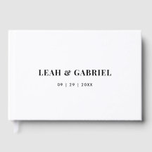 Minimal Bold Couples Wedding