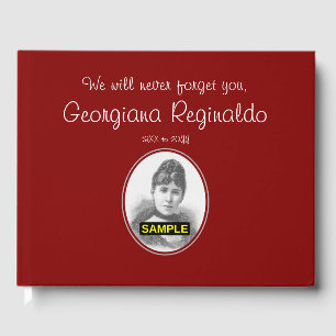 Livre d'or minimal et simple