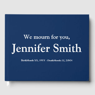 Livre d'or Minimalist Memories