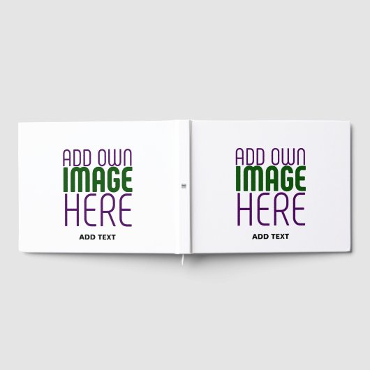 LIVRE D'OR MODÈLE DE TEXTE D'IMAGE BLANCHE SIMPLE MODERNE (Complet)