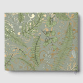 Livre D'or Modèle floral de la fougère (Verso)