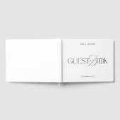 Livre D'or Modern Minimalist Black & White Wedding (Complet)