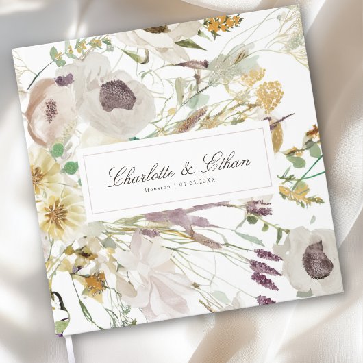 Livre D'or Modern Spring Wedding