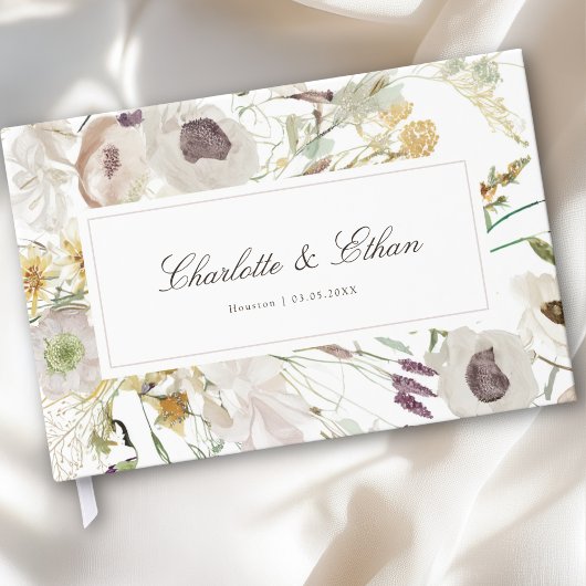 Livre D'or Modern Spring Wedding