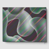 Livre D'or Moderne argent mercure liquide peinture abstraite (Verso)