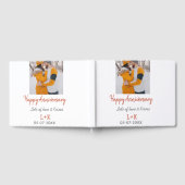 Livre D'or Moderne boho joyeux anniversaire ajouter nom date (Complet)