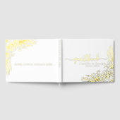 Livre d'or moderne Floral mariage (Complet)