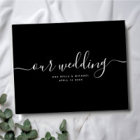 Moderne minimaliste Élégant Chic Simple Mariage