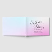 Livre D'or Moderne Pastel Pink Cloud Neuf Baby shower (Complet)
