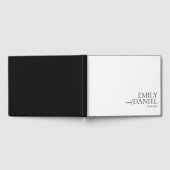 Livre D'or Moderne, simple, blanc et noir (Complet)