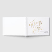 Livre D'or Moderne Simple Toujours Et Toujours Mariage Script (Complet)