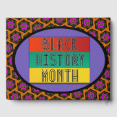 Livre D'or Mois de l'histoire des Noirs (Verso)