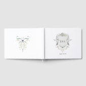 Livre D'or Monogram Crest Mariage Lakeside (Complet)